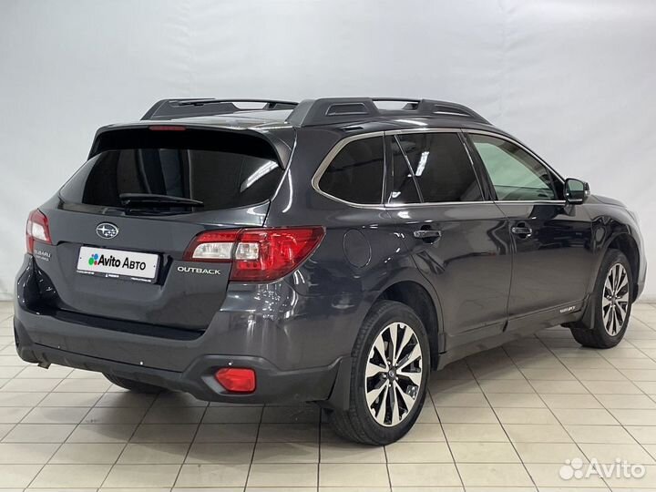 Subaru Outback 2.5 CVT, 2017, 204 145 км