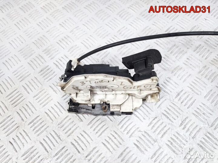 Замок двери передней левой VW Golf 6 5K1837015B
