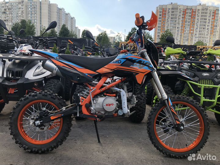 Питбайк kayo evolution K125EM 17/14