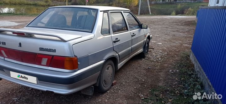 ВАЗ 2115 Samara 1.5 МТ, 2004, битый, 192 000 км