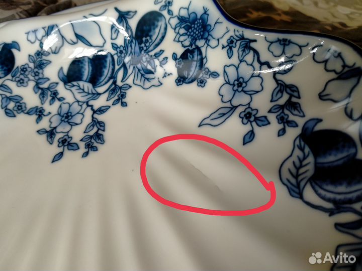 Блюдо гжель, конфетницы