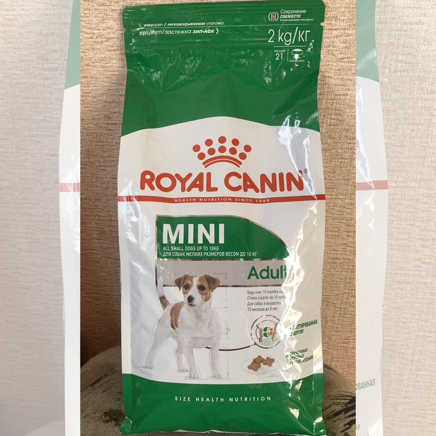 Корм для собак royal canin adult mini