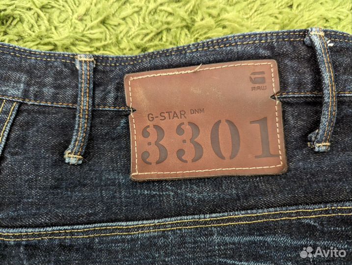 Джинсы g star raw 3301 34/32