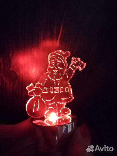 Новогоднее украшение с подсветкой