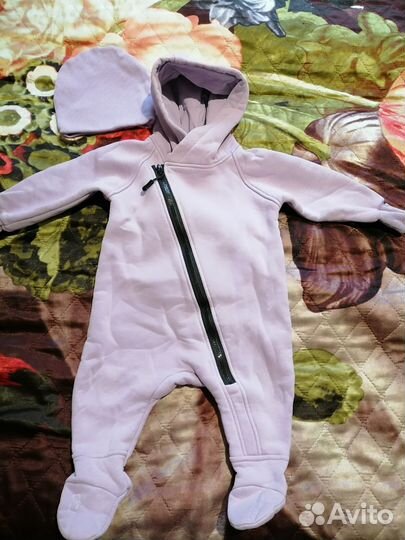 Комбинезон на флисе 74