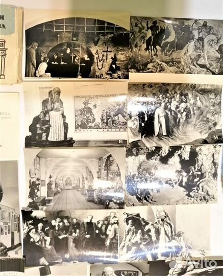 Открытки Карточки черно-белые СССР Ретро Дети