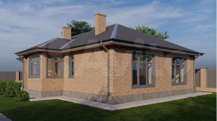 Дом 143 м² на участке 10 сот.