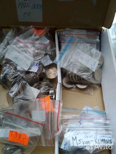 Комплекты монет 1997 - 2014 года