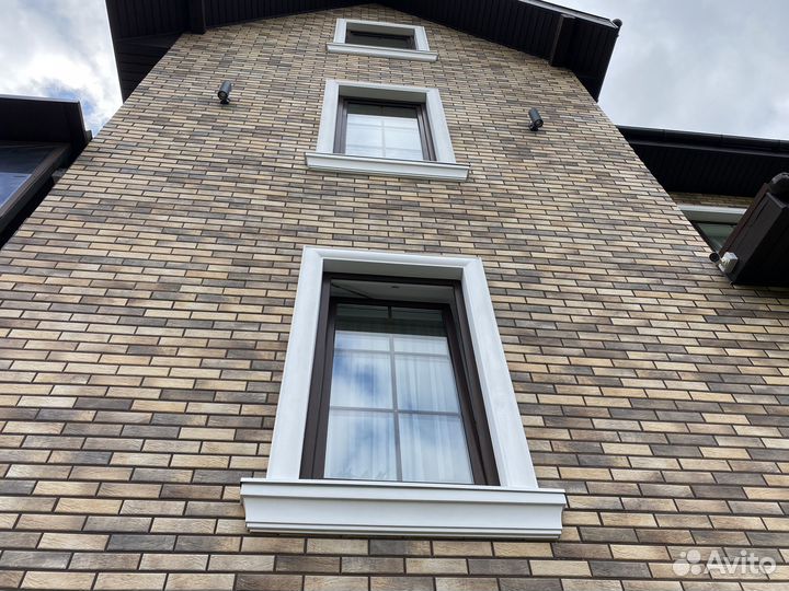 Фасадные панели под кирпич