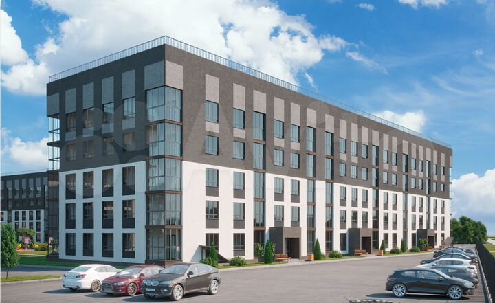 2-к. квартира, 63,9 м², 4/5 эт.