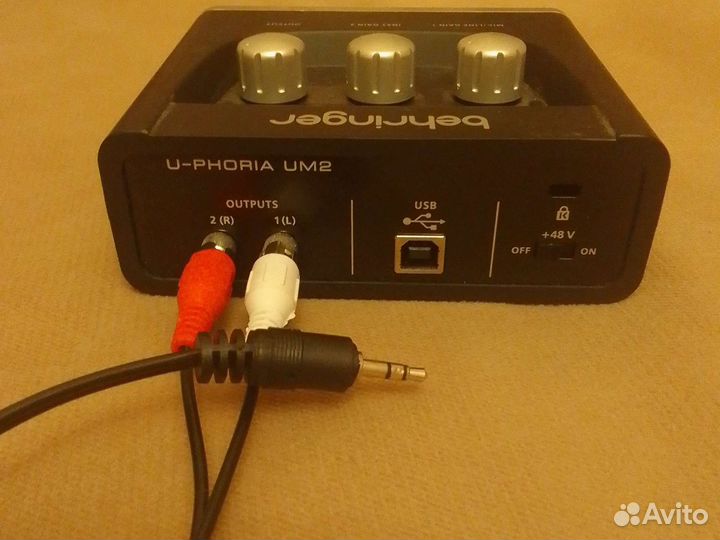 Внешняя звуковая карты USB, U-phoria UM2