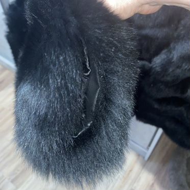 Женский полушубок из песца