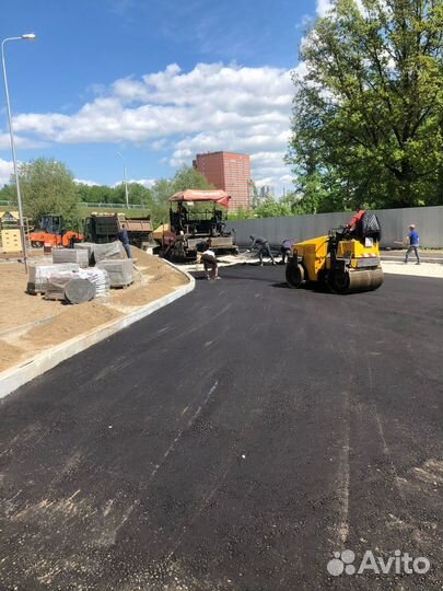 Укладка дороги / асфальтирование дороги