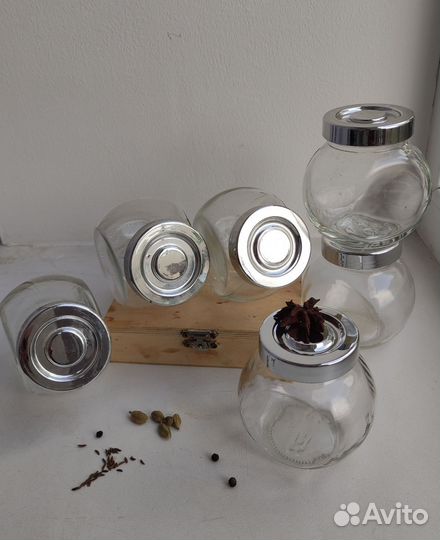 Набор баночек для специй