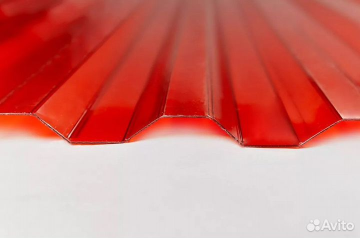 Профилированный поликарбонат цветной