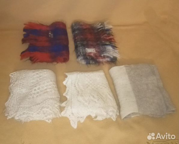 Шарфы из СССР, натур.шерсть, новый и б/у