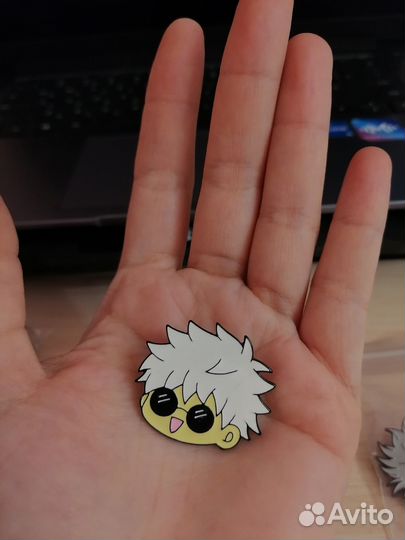 Значки металлические на одежду/сумку/рюкзак