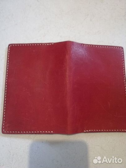 Обложка на паспорт натуральная кожа