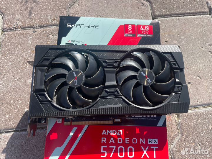 Видеокарты Sapphire RX 5700 XT 8gb
