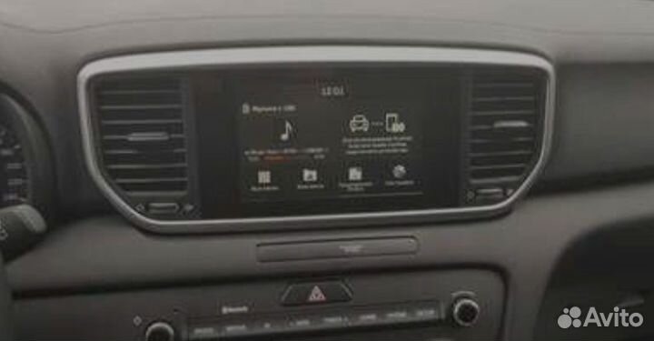 Штатная магнитола kia sportage4 новая