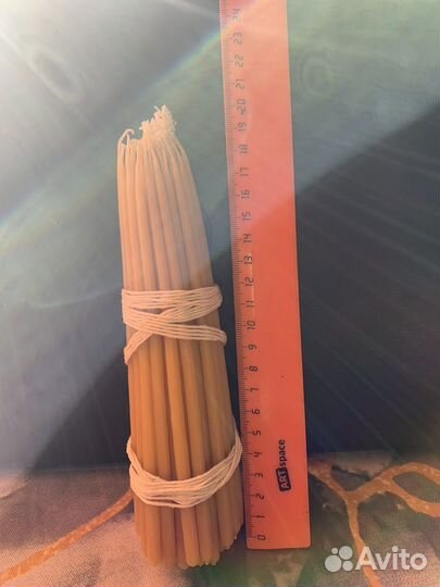 Свечи восковые церковные