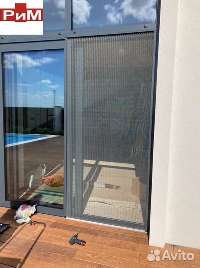 Москитная сетка-гармошка