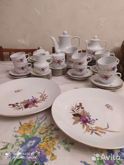 Сервизы чайные и кофейные