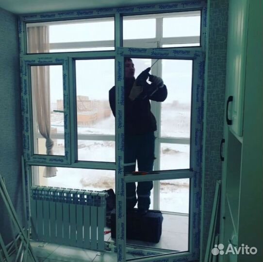 Пластиковые и алюминиевые окна на заказ