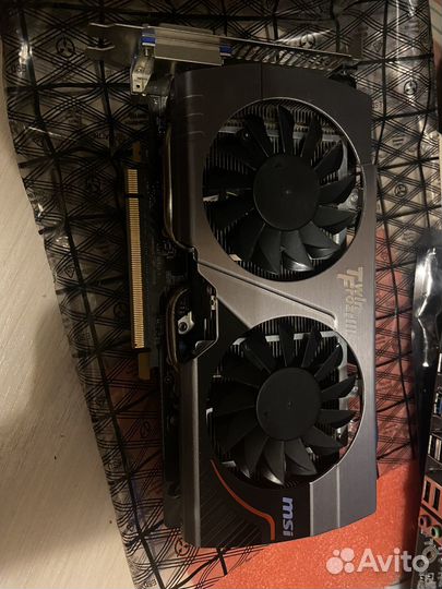 Видеокарта gtx660 MSI Twin Frozr