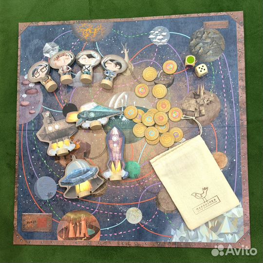Настольная игра для детей space pirates