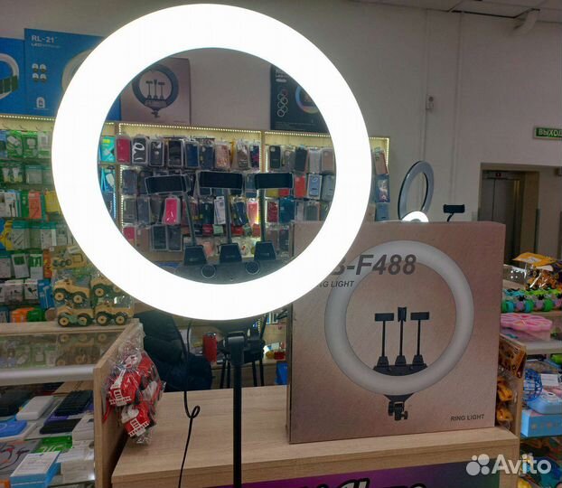 Кольцевая лампа 55 см