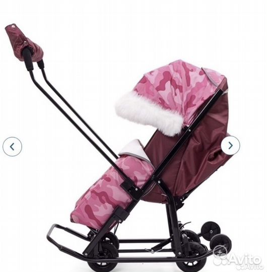 Детские санки с колесами