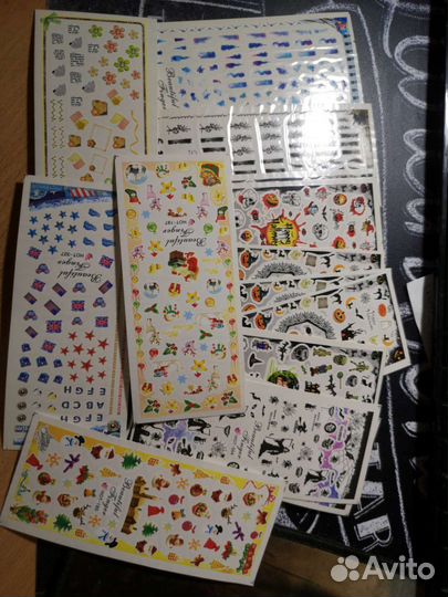 Наклейки на ногти