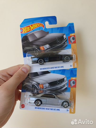 Hot Wheels '89 Mercedes-Benz 560 SEC AMG