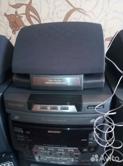 Музыкальный центр Sharp CD-C 480T.Япония.80-х
