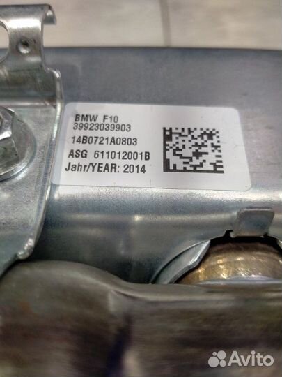 Airbag пассажира Bmw 523I F10 N20B20B 03/2014