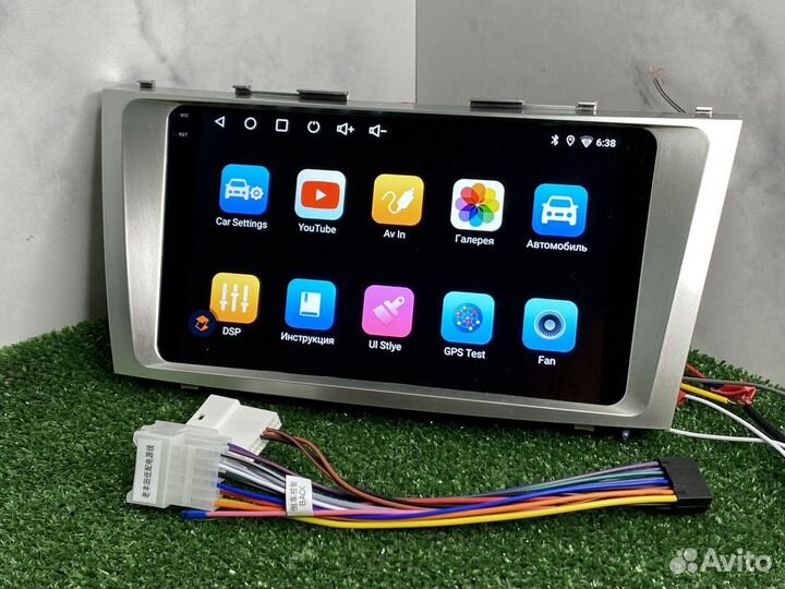 Магнитола на toyota camry 40 2006-2011 арт812