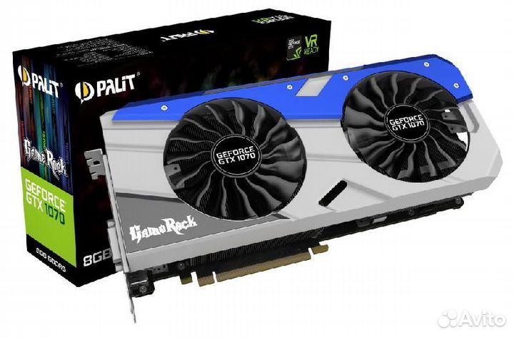 Видеокарта GTX1070 8GB / 1660super