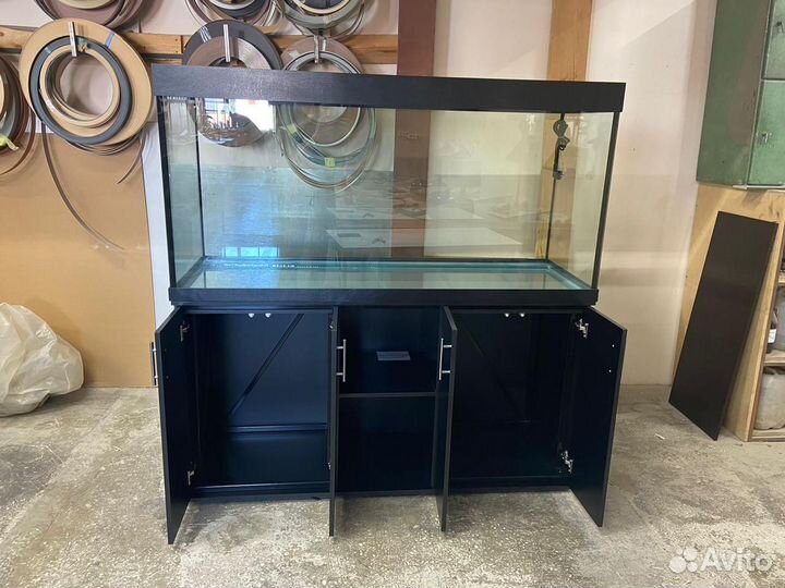 Аквариум 660 литров в черной пленке