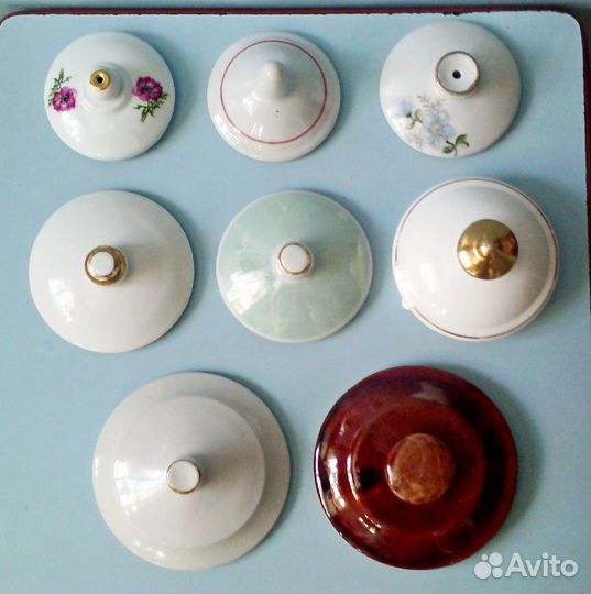 Крышки для чайников и сахарниц СССР