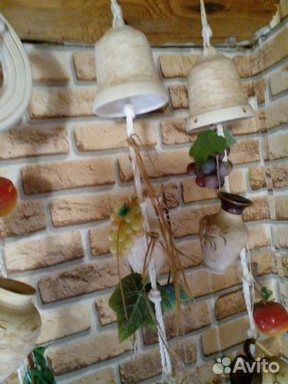 Необычные украшения-обереги из керамики. На дачу