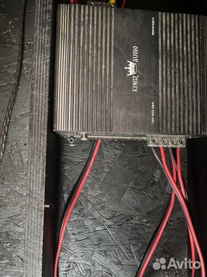 Усилитель kingz audio tsr-800.2br