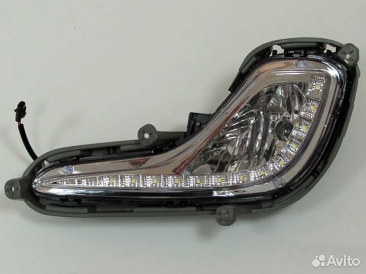 Противотуманная Птф фара левая Хендай Солярис 2010