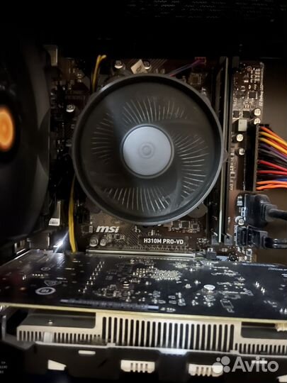 Игровой компьютер geforce 1050 ti, i3 8800