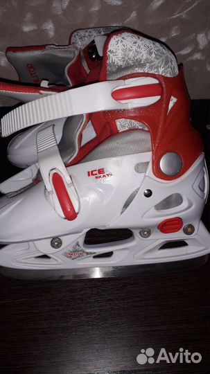 Роликовые коньки, ледовые детские раздвижные