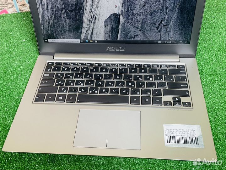 Ноутбук asus Zenbook i7