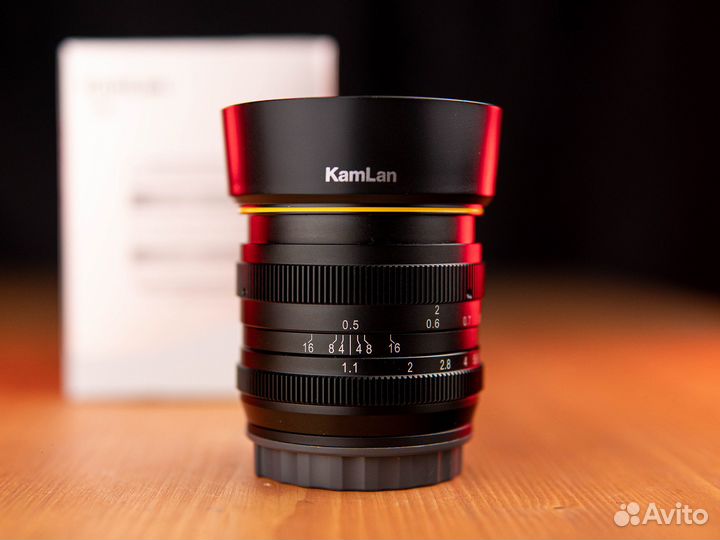 Kamlan 50mm f1.1 (Sony E APS-C)