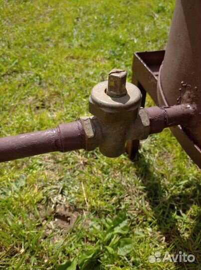 Бочка металлическая с краном