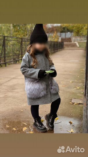 Пальто для девочки осень/весна