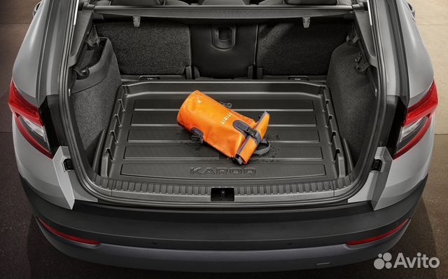 Оригинальный поддон в багажник Skoda Karoq